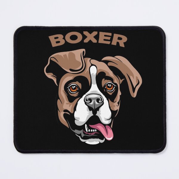 Item preview, Boxer artistic dog face design designed and sold by SamRVstore.