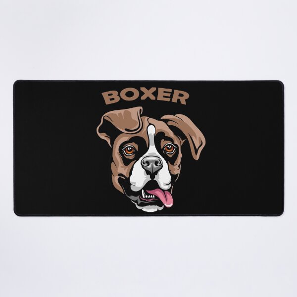 Item preview, Boxer artistic dog face design designed and sold by SamRVstore.
