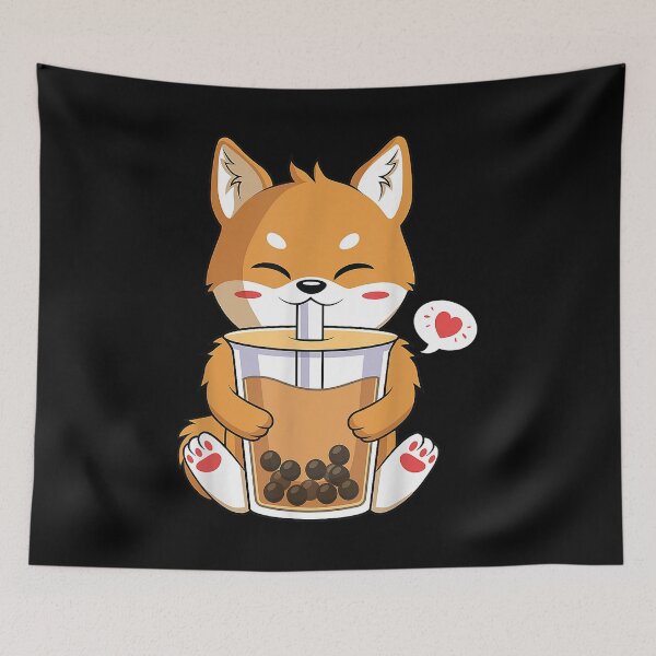 Item preview, Cat Boba Bubble Tea Bubble Drinkers Cat Lovers Tea Bubble Tea Lovers designed and sold by Tasha McGlashan.