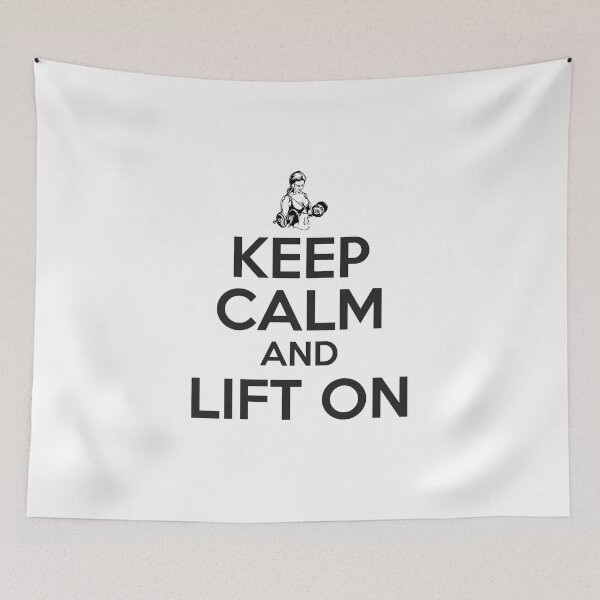 Item preview, Keep calm and lift on designed and sold by Zexten.