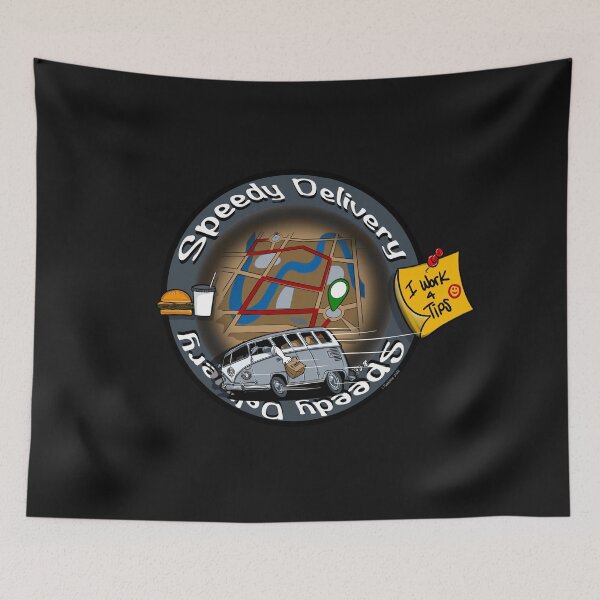 Item preview, Food delivery design  designed and sold by cfurguson.