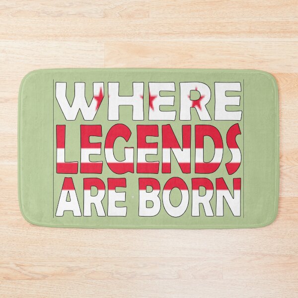 Item preview, Washington D.C. Flag - Where Legends Are Born designed and sold by Quotes-I-Wear.
