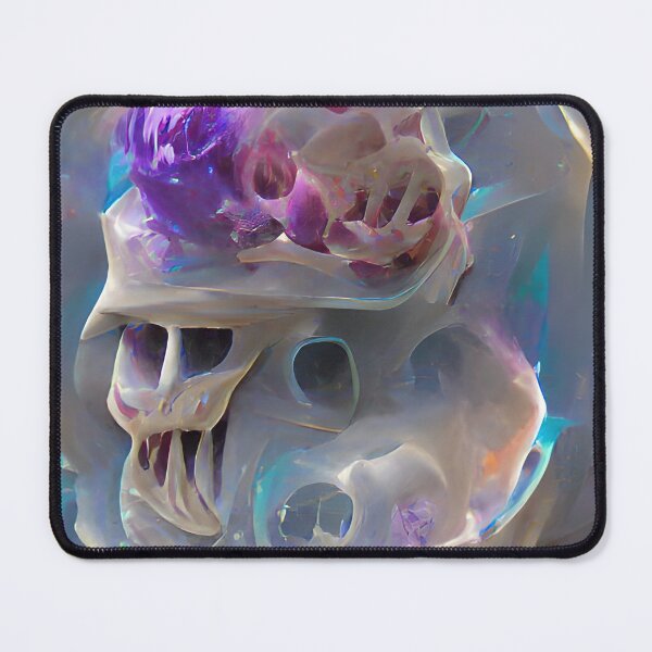 Item preview, Crystalline Skull designed and sold by Ethereal Lab AI.