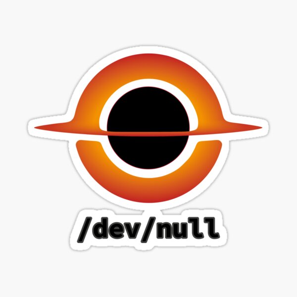 Item preview, The Unix Black Hole: /dev/null designed and sold by code-x-tees.