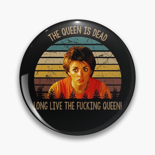 Item preview, The queen is dead long live the fucking queen poster designed and sold by MaBarbosa1317.