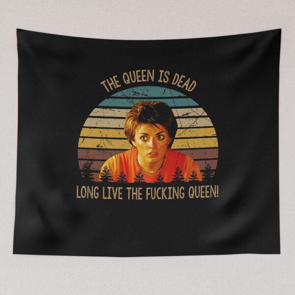 Item preview, The queen is dead long live the fucking queen poster designed and sold by MaBarbosa1317.