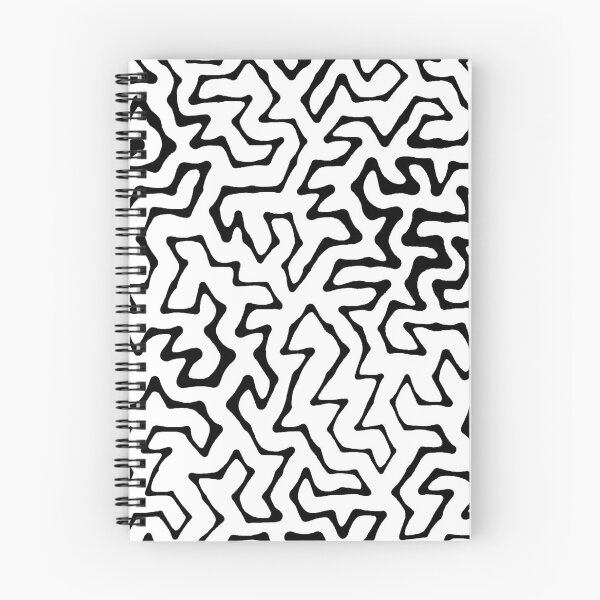 Item preview, black and white turing pattern designed and sold by Michelle Clay.
