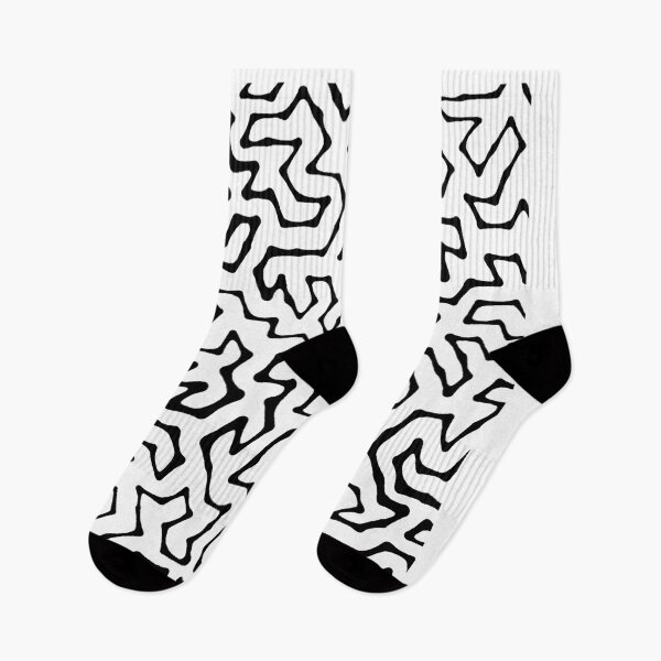 Item preview, black and white turing pattern designed and sold by Michelle Clay.