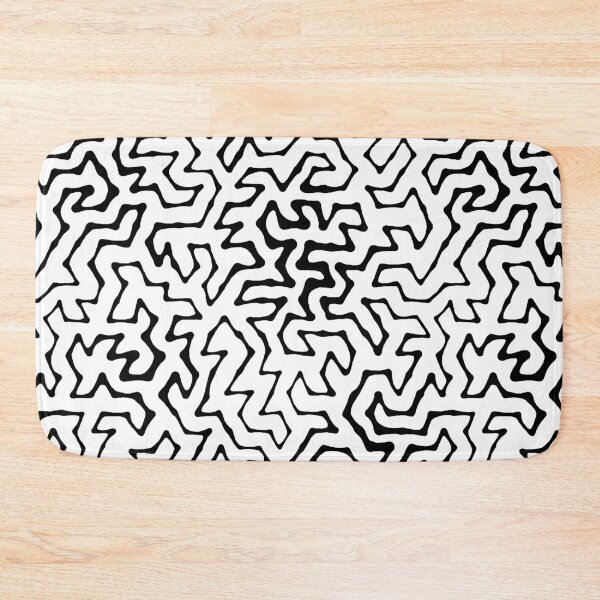 Item preview, black and white turing pattern designed and sold by Michelle Clay.