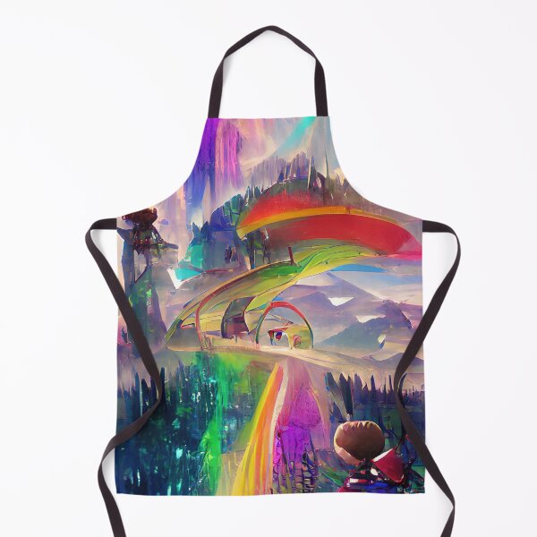 Item preview, The Journey to Rainbow Mountain designed and sold by Ethereal Lab AI.