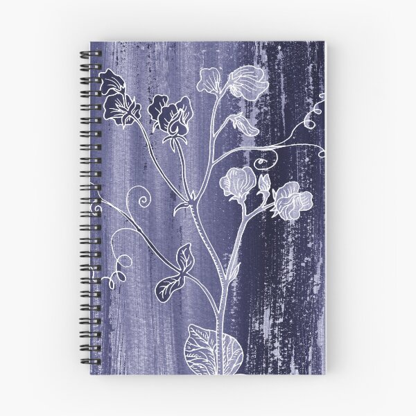 Item preview, Purple Blue Very Peri Abstract Watercolor Flower Garden XX designed and sold by Irina Sztukowski.