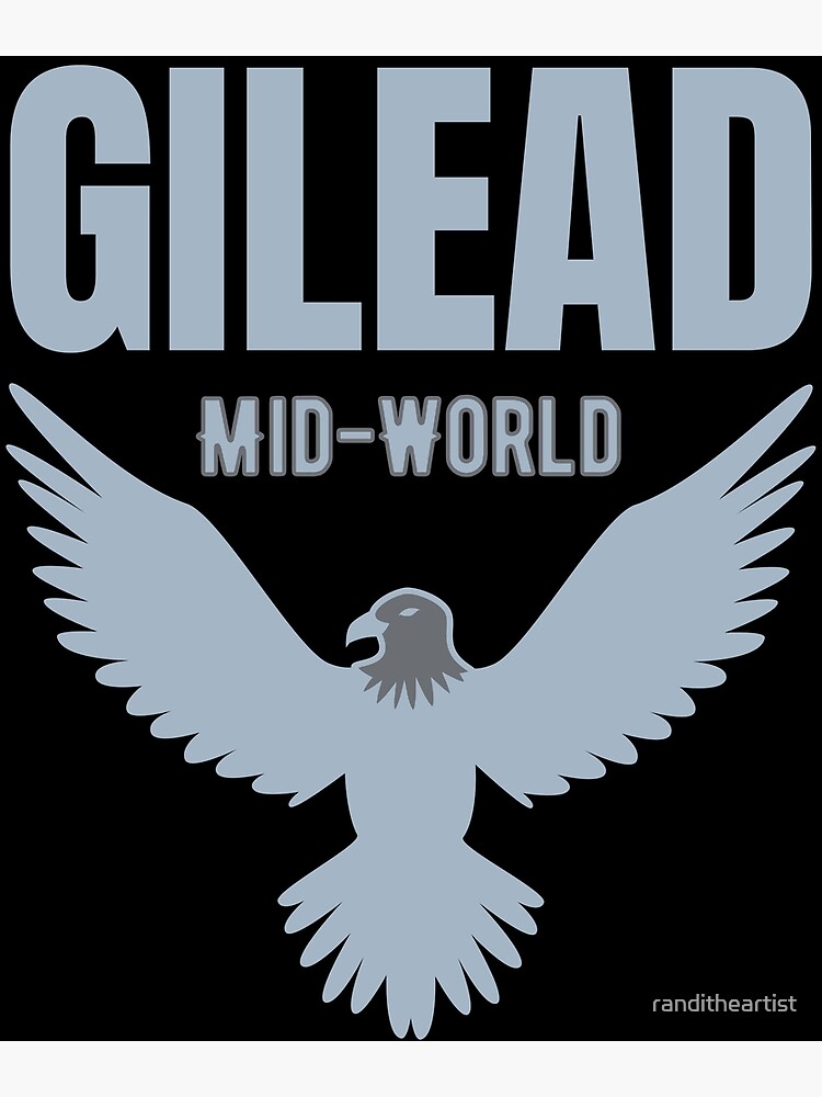 Disover Gilead Mid-World, Stephen King Fan Desig Premium Matte Vertical Poster