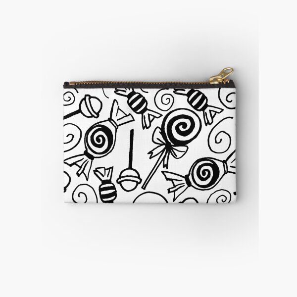 Item preview, Candy Doodles - Black and White designed and sold by PaintInTheNight.