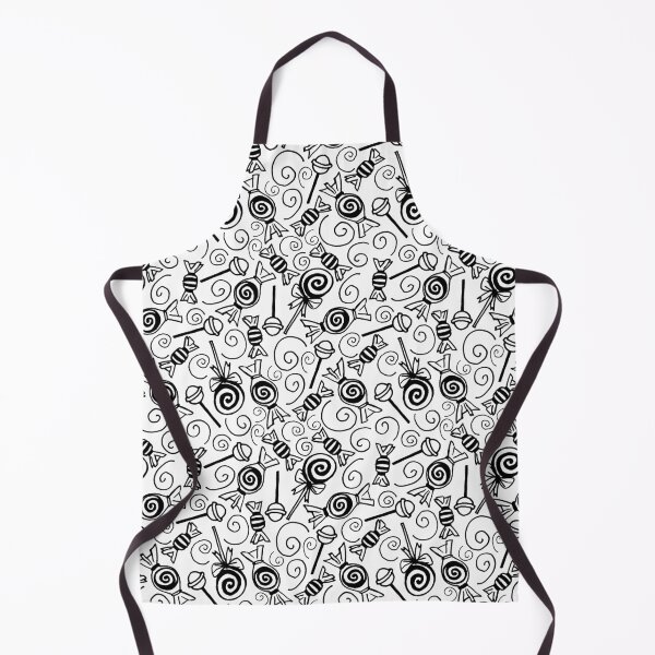 Item preview, Candy Doodles - Black and White designed and sold by PaintInTheNight.