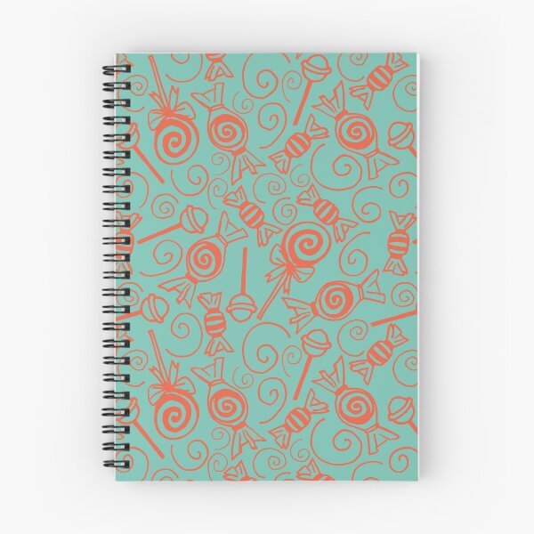 Item preview, Candy Doodles - Red on Blue designed and sold by PaintInTheNight.
