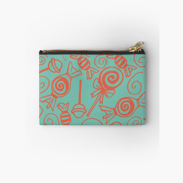 Item preview, Candy Doodles - Red on Blue designed and sold by PaintInTheNight.