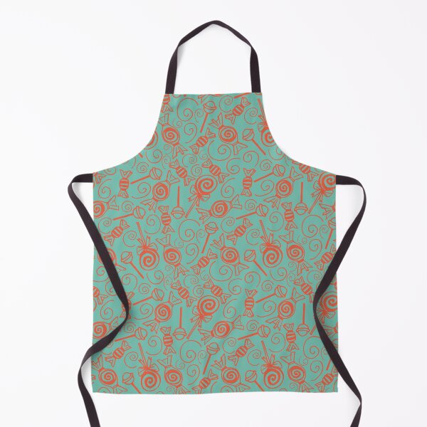 Item preview, Candy Doodles - Red on Blue designed and sold by PaintInTheNight.