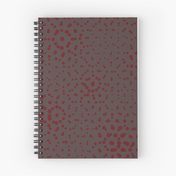 Item preview, regularity dots gray red designed and sold by Michelle Clay.