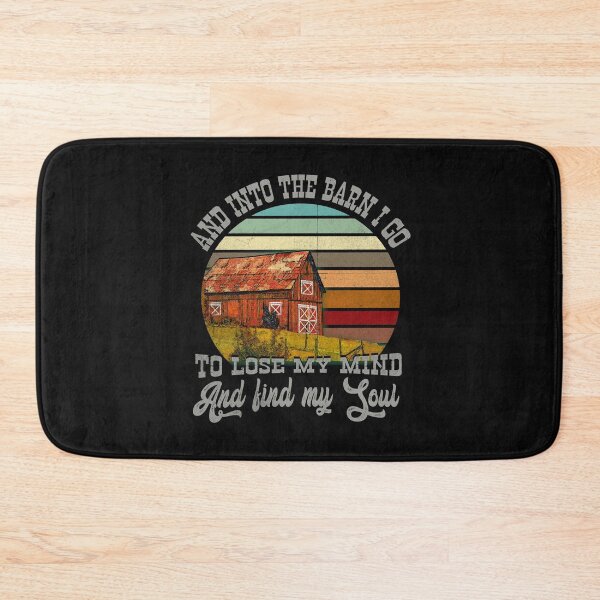 Item preview, And Into the Barn I Go to Lose My Mind and Find My Soul designed and sold by checkertonetees.