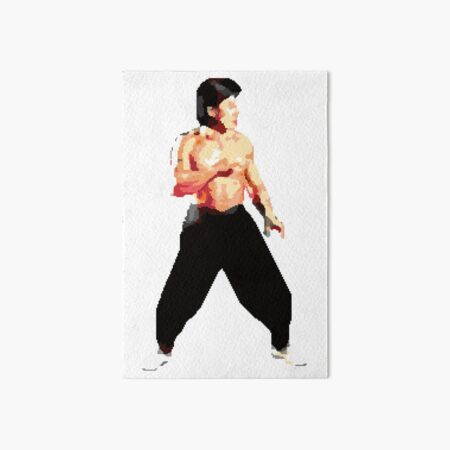 Artikel-Vorschau von Mortal Kombat Retro Liu Kang Pixel 16-Bit-T-Shirt, designt und verkauft von wear4gamers.