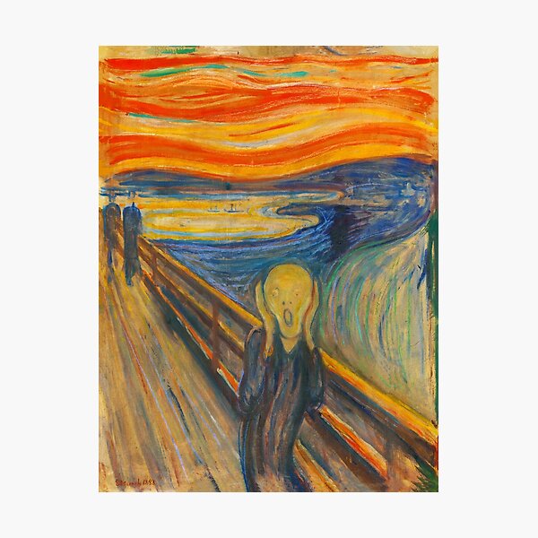 Item preview, Edvard Munch "The Scream" (I), 1893 designed and sold by Alexandra Dahl.