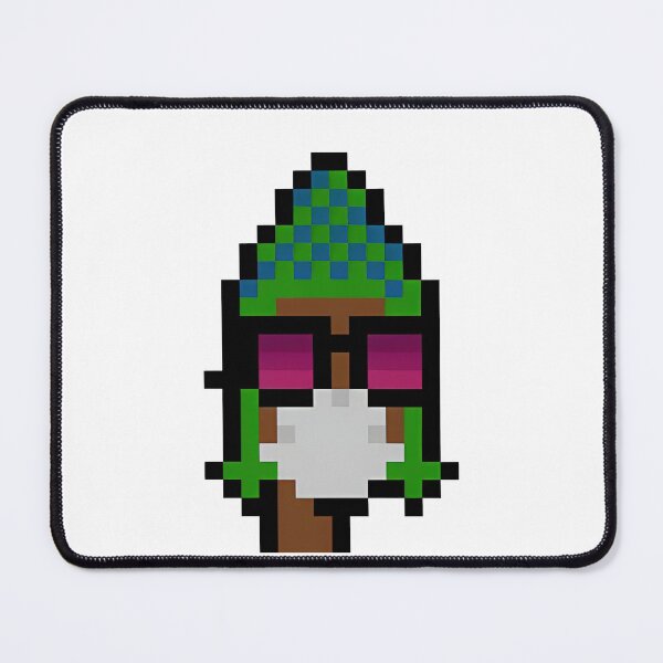 Item preview, CryptoPunk #5949 Facial mask Virus COVID-19 NFT female designed and sold by PetTotem.