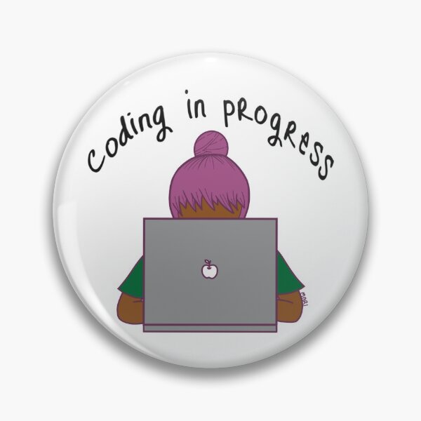 Item preview, Coding in Progress Programmer designed and sold by HanaMariDesigns.