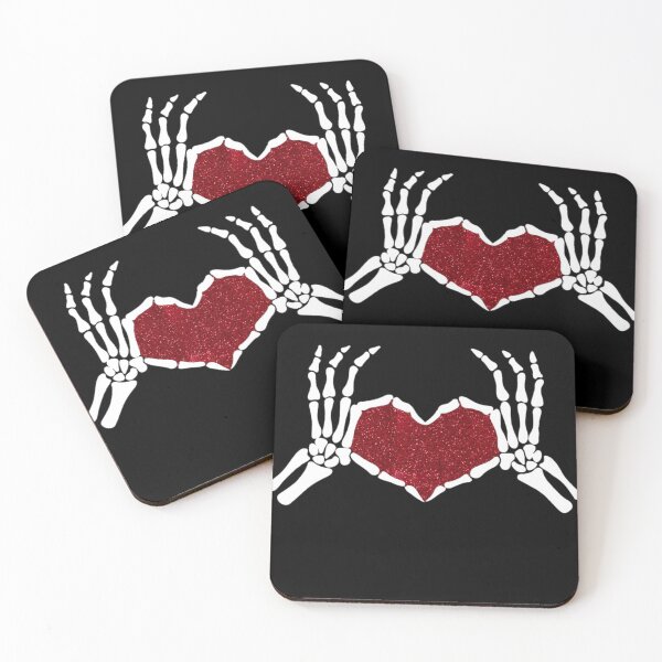 Item preview, Skeleton heart hands designed and sold by pnkpopcorn.