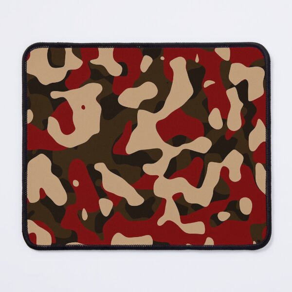 Item preview, Fire Red Military Camouflage Pattern designed and sold by allmarkmade.