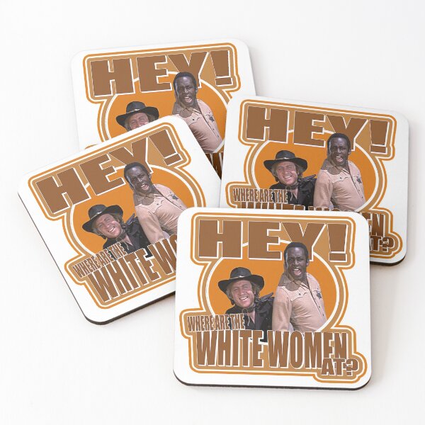 Item preview, Hey Where Are The White Women At 80s Style designed and sold by AnahiFahey.