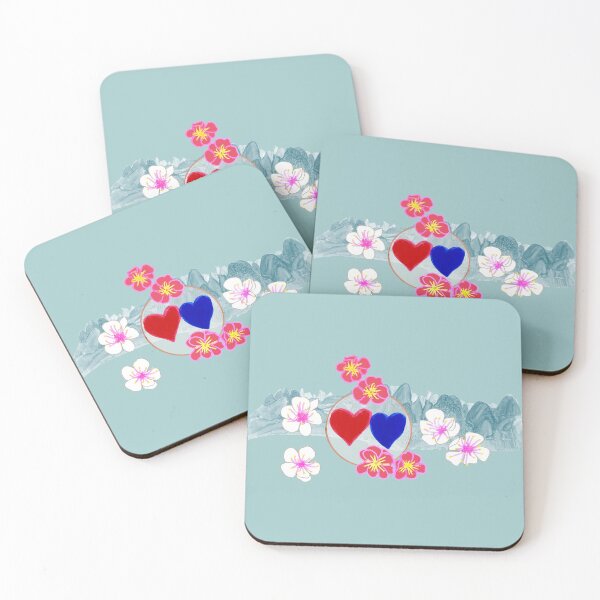 Item preview, Love, Blossom, Mountain designed and sold by MitaDreamDesign.