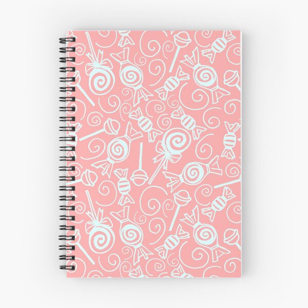 Item preview, Candy Doodles - Blue on Pink designed and sold by PaintInTheNight.