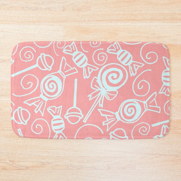 Item preview, Candy Doodles - Blue on Pink designed and sold by PaintInTheNight.