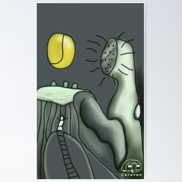 Item preview, 74. The Quest : Climbing the Mountain designed and sold by CaravanArt.