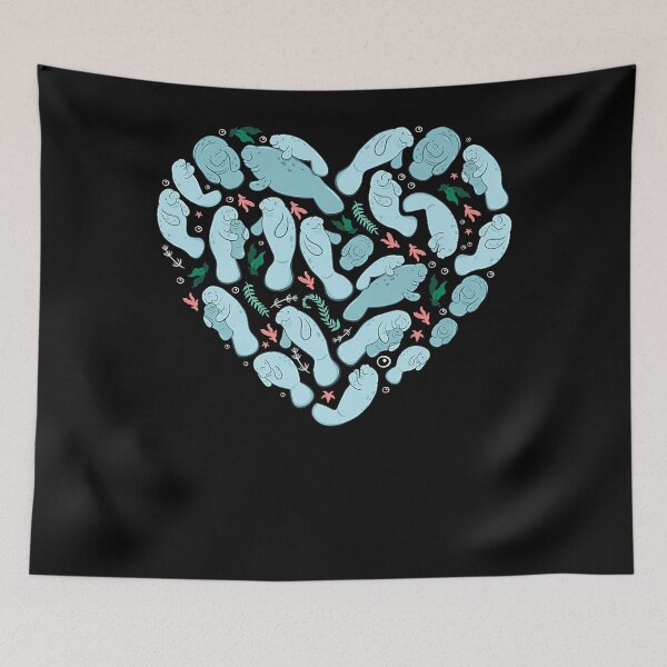 Item preview, Manatee lover heart sea cow Floaty Potato kids boys women  designed and sold by shenitap.