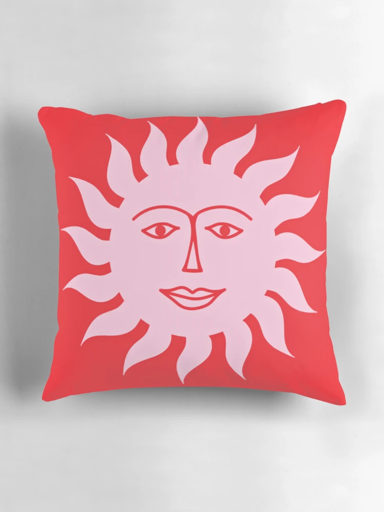Thumbnail 3 of 4, Pillow, Smiling Rays designed and sold by _InTheGreenhouse.