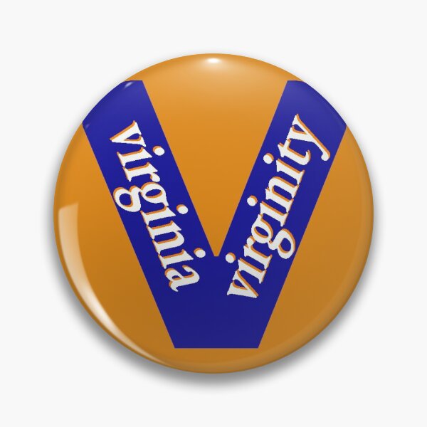 Item preview, Virginia Virginity Blue V designed and sold by uvavirginity.