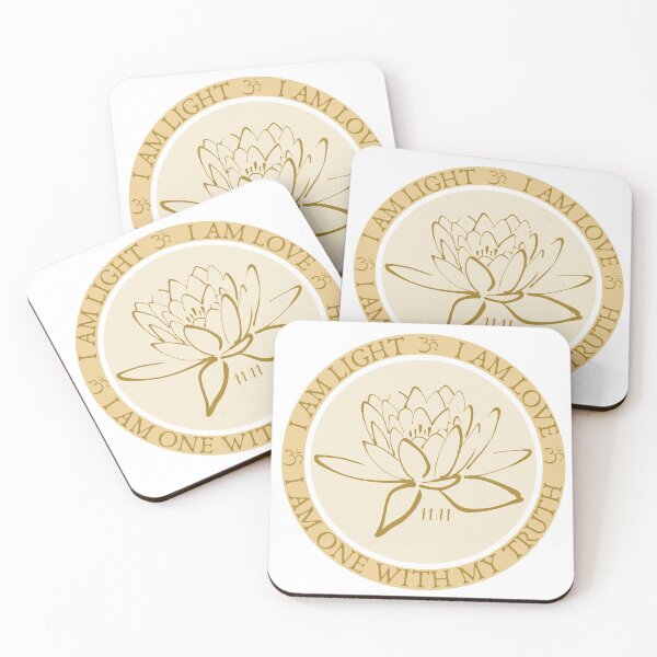 Item preview, I AM LIGHT I AM LOVE LOTUS FLOWER designed and sold by Mercurial Merkaba.
