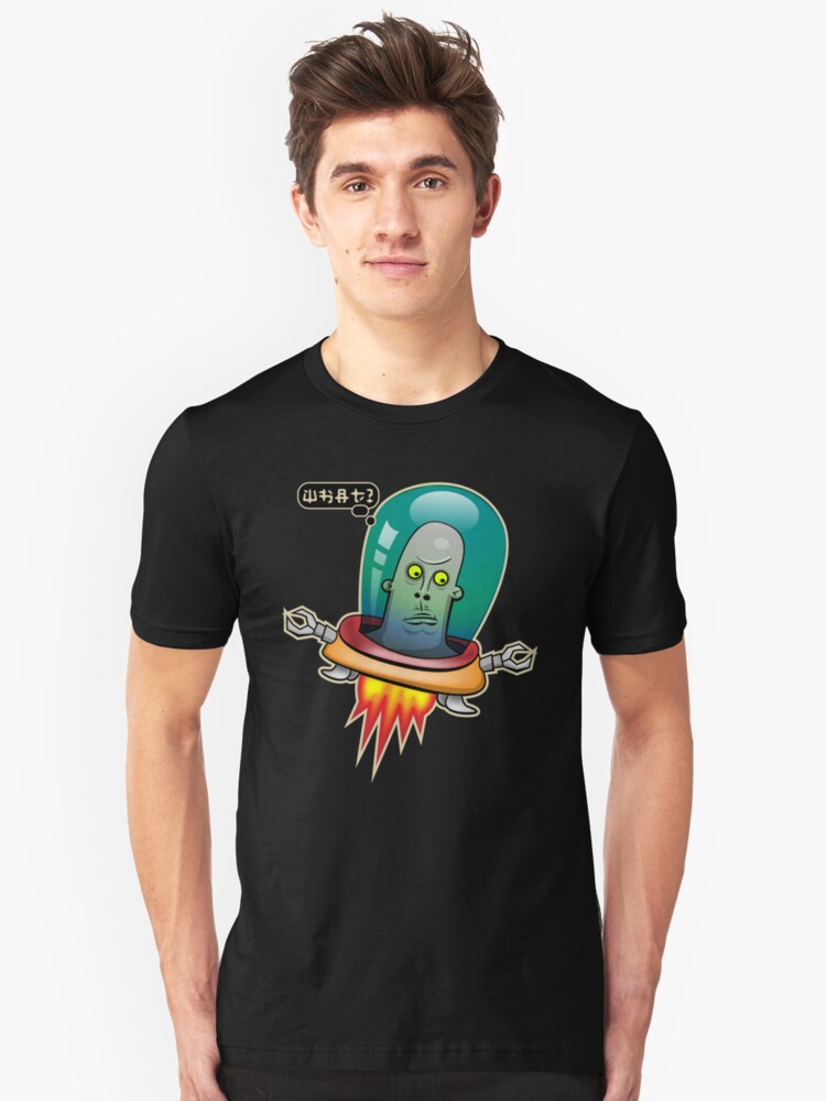 Alternate view of Space Invader Slim Fit T-Shirt