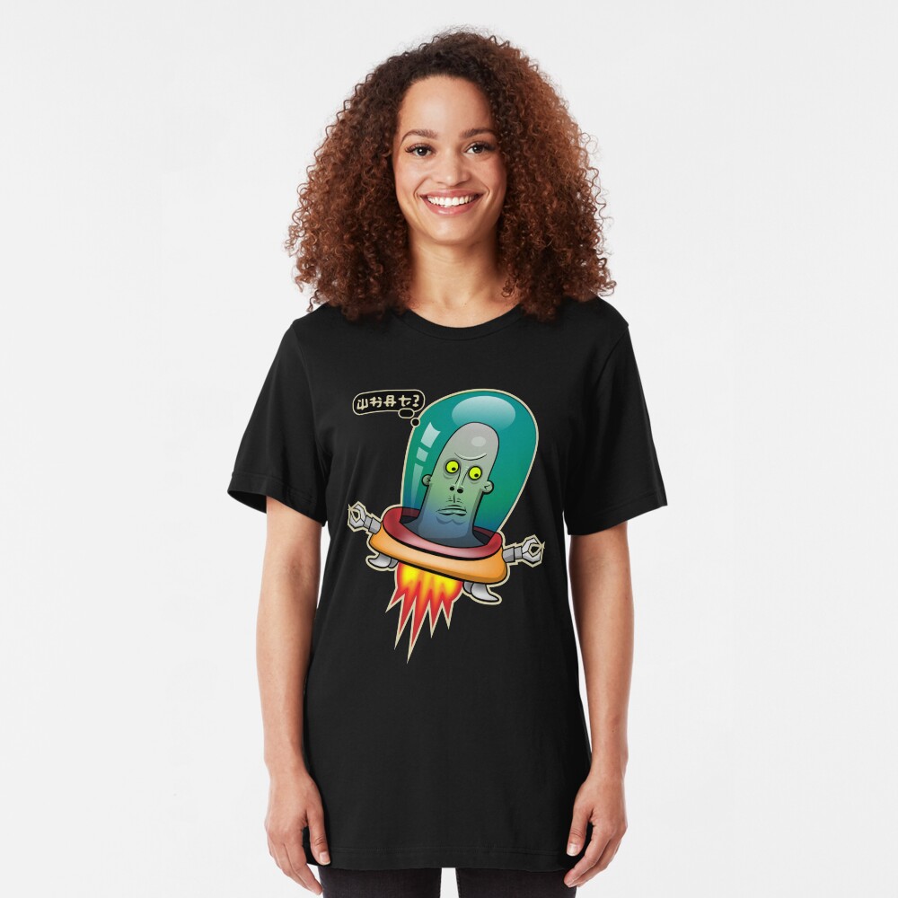 Space Invader Slim Fit T-Shirt