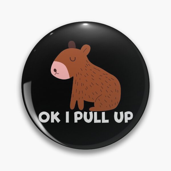 Item preview, OK I Pull Up Capybara Animal Lover Funny Capybara Gear designed and sold by DynamicDesign.