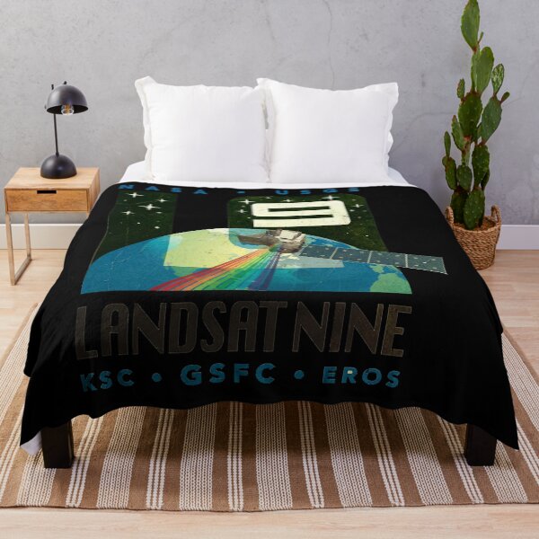 Item preview, LANDSAT 9 logo mission - vintage look  Classic T-Shirt.png designed and sold by LisaSimms12.