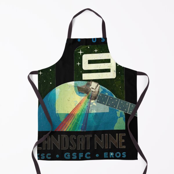 Item preview, LANDSAT 9 logo mission - vintage look Classic T-Shirt.png designed and sold by LisaSimms12.