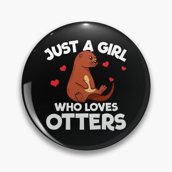 Item preview, Just A Girl Who Loves Otters Lover Women's River Otter Gear designed and sold by DynamicDesign.