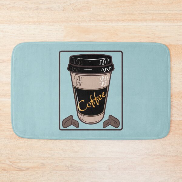 Item preview, black coffee cup with some beans designed and sold by Blazing-Art.