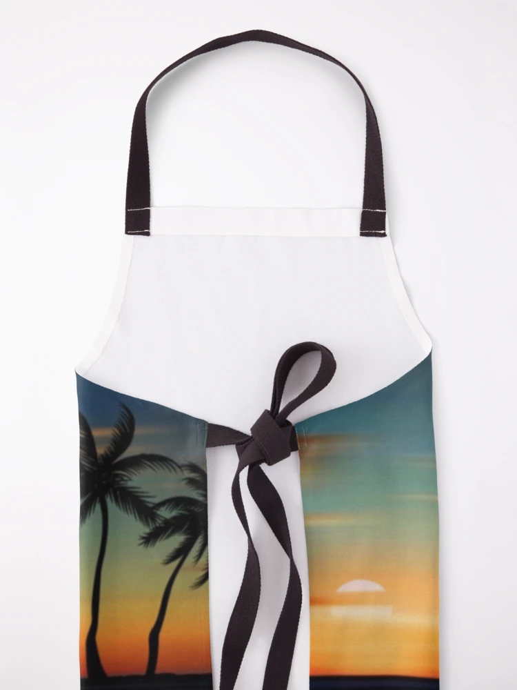 Thumbnail 5 of 6, Apron, Sun Set designed and sold by jayron88.