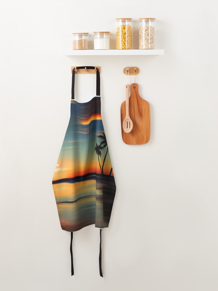 Thumbnail 4 of 6, Apron, Sun Set designed and sold by jayron88.