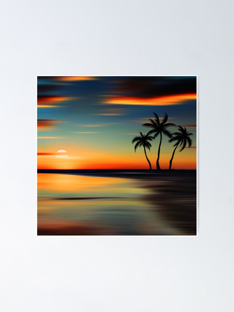 Thumbnail 1 of 3, Poster, Sun Set designed and sold by jayron88.