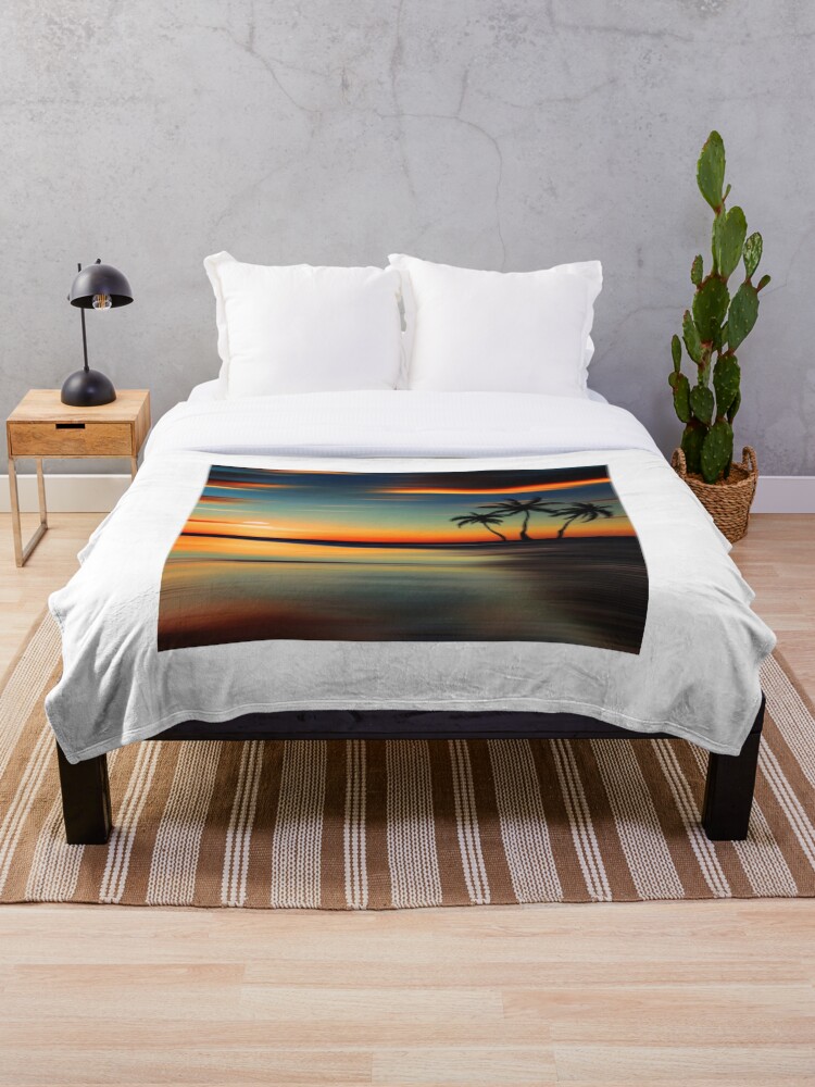 Thumbnail 1 of 6, Throw Blanket, Sun Set designed and sold by jayron88.