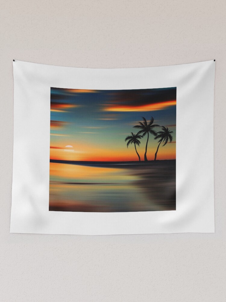 Thumbnail 2 of 3, Tapestry, Sun Set designed and sold by jayron88.